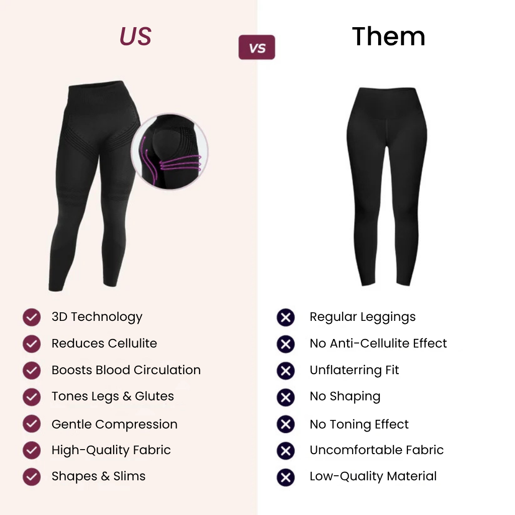 3D Legging | Pink