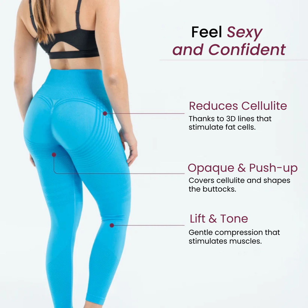 3D Legging | Blue