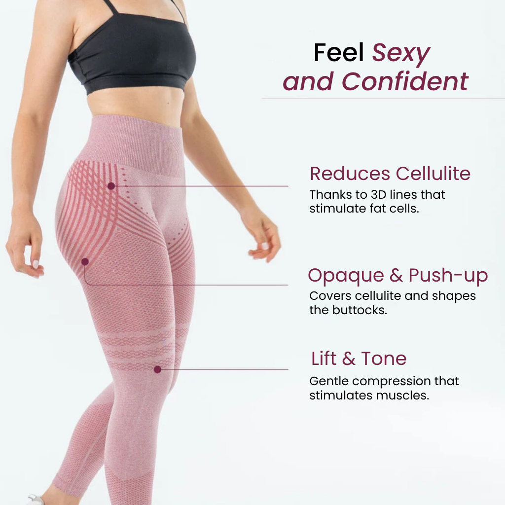 3D Legging | Blush Pink