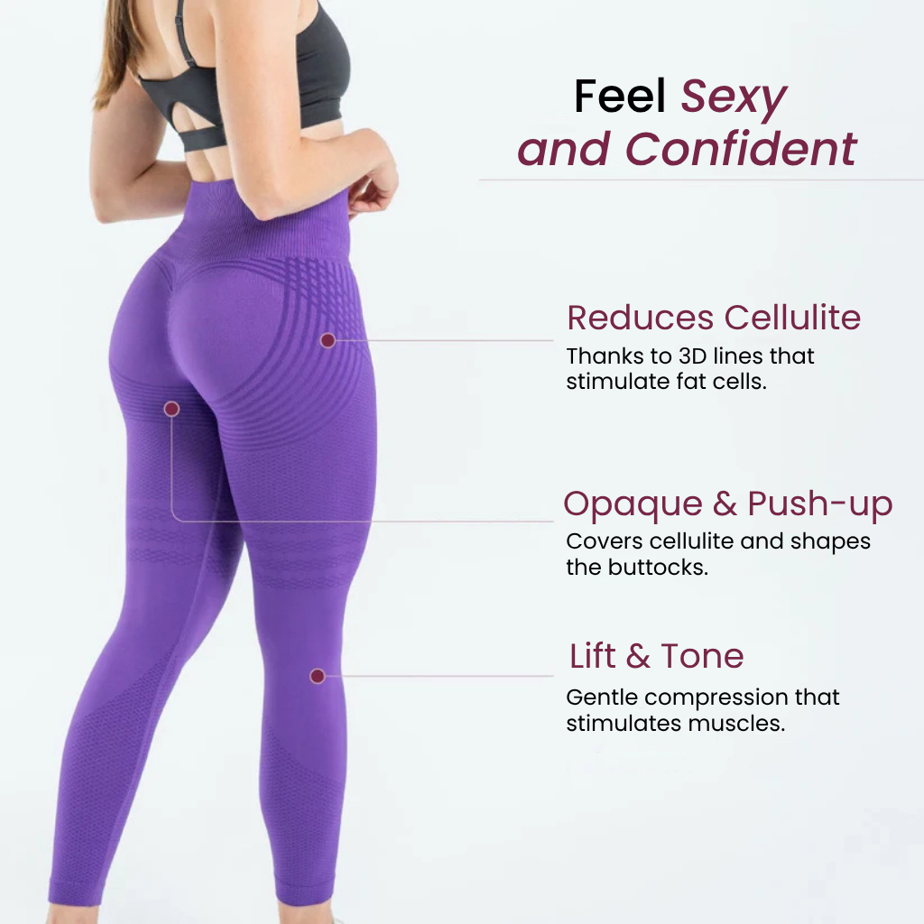 3D Legging | Royal Purple