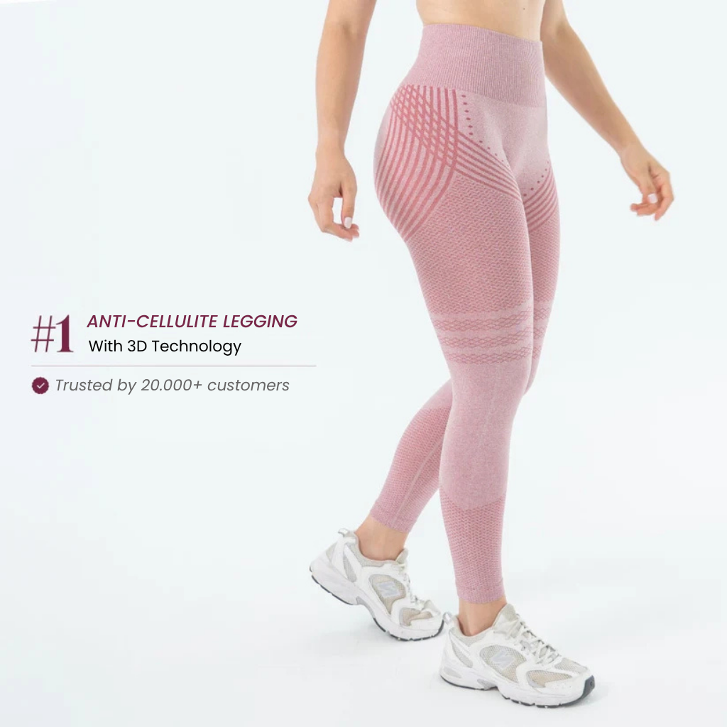 3D Legging | Blush Pink